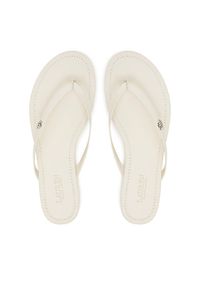 Lauren Ralph Lauren - LAUREN RALPH LAUREN Japonki Raquel 802953931009 Biały. Kolor: biały. Materiał: skóra #1