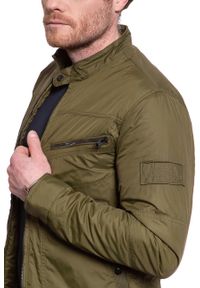 Jack & Jones - JACK JONES JJVBERNARD JACKET DARK OLIVE 12115999. Kolor: zielony