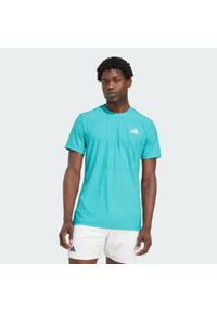 Adidas - Koszulka Tennis Climacool+ AIRCHILL FreeLift. Kolor: niebieski. Technologia: ClimaCool (Adidas). Sport: tenis #1