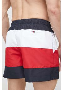 TOMMY HILFIGER - Tommy Hilfiger szorty kąpielowe kolor granatowy. Kolor: niebieski. Materiał: tkanina #2
