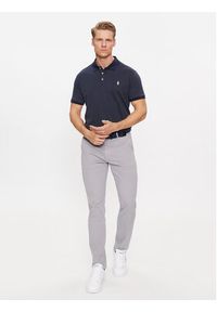 Polo Ralph Lauren T-Shirt 710929073001 Granatowy Regular Fit. Typ kołnierza: polo. Kolor: niebieski. Materiał: bawełna #5