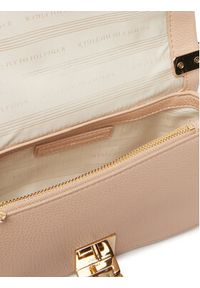 TOMMY HILFIGER - Tommy Hilfiger Torebka Th Monogram Chain Strap Crossbody Bag AW0AW17403 Różowy. Kolor: różowy. Materiał: skórzane #4