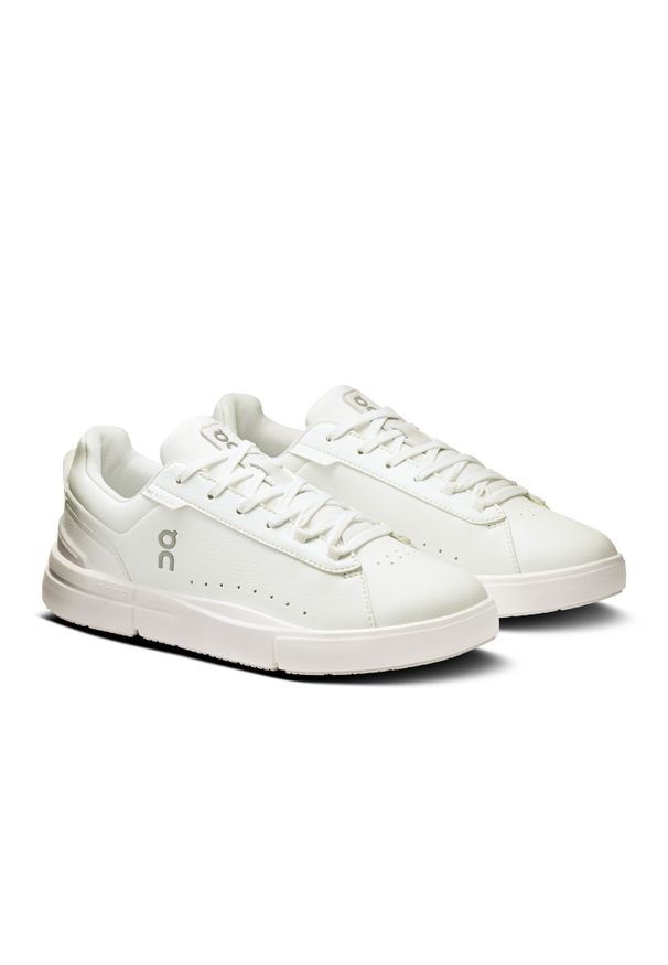 On - ON The Roger Advantage White | White Sneakersy damskie. Okazja: na co dzień. Kolor: biały. Szerokość cholewki: normalna. Sport: tenis