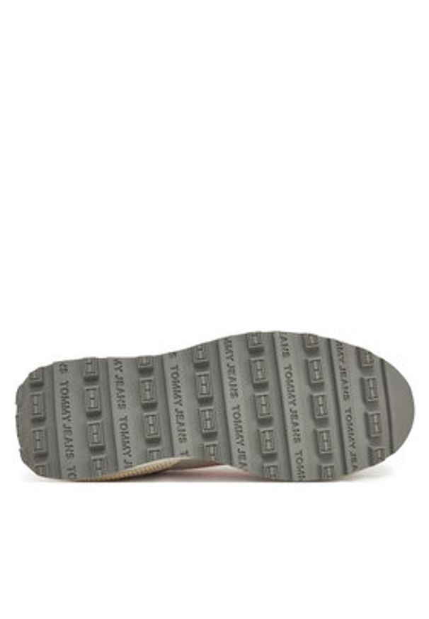 Tommy Jeans Sneakersy Tjw Tech Runner EN0EN02743 Różowy. Kolor: różowy. Materiał: zamsz, skóra