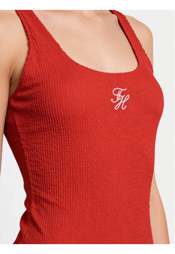 TOMMY HILFIGER - Tommy Hilfiger Strój kąpielowy UW0UW06522 Czerwony. Kolor: czerwony. Materiał: syntetyk