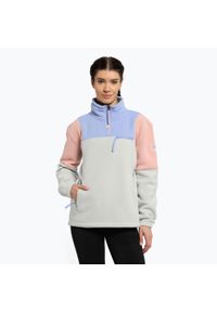 Roxy - Bluza snowboardowa damska ROXY Chloe Kim Layer. Kolor: szary. Sezon: zima. Sport: snowboard