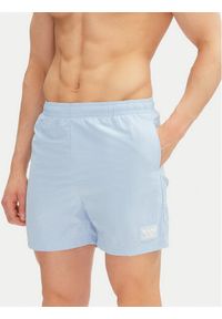 Karl Kani Szorty kąpielowe Retro Trademark 60550027 Błękitny Regular Fit. Kolor: niebieski. Materiał: syntetyk. Styl: retro