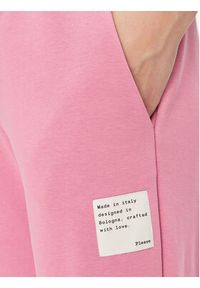 Please Spodnie materiałowe P2SHBUT000 Różowy Regular Fit. Kolor: różowy. Materiał: bawełna