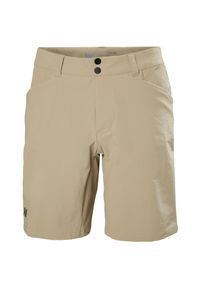 Damskie spodenki softshellowe Helly Hansen Brona. Kolor: beżowy. Sport: turystyka piesza