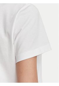 BOSS T-Shirt C_Elove_5 50566827 Kremowy Slim Fit. Kolor: kremowy. Materiał: bawełna #5