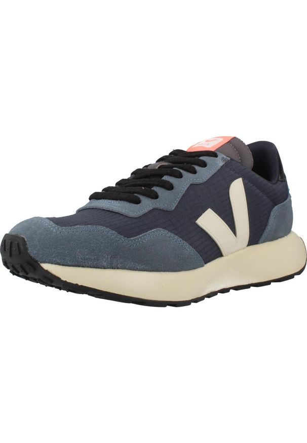 Veja - Buty VEJA PAULISTANA Niebieski. Kolor: niebieski. Materiał: tkanina, skóra. Sport: turystyka piesza