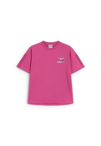 Diadora - Koszulka damska DIADORA L.T-SHIRT SS FLOSS. Kolor: różowy