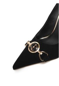 Eva Minge Szpilki EO-LILA-1677-13-3S Czarny. Kolor: czarny. Materiał: skóra, zamsz. Obcas: na szpilce #4