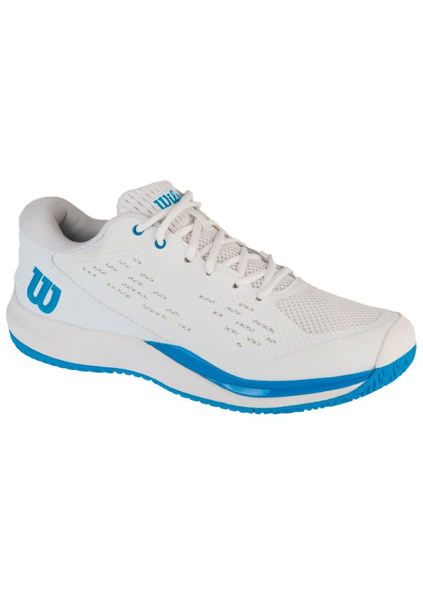 Wilson - Buty do tenisa męskie, Rush Pro Ace Oz. Kolor: biały. Materiał: guma, syntetyk, tkanina, materiał. Sport: tenis