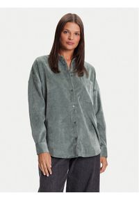 Vero Moda Koszula Sanne 10317194 Zielony Oversize. Kolor: zielony. Materiał: syntetyk