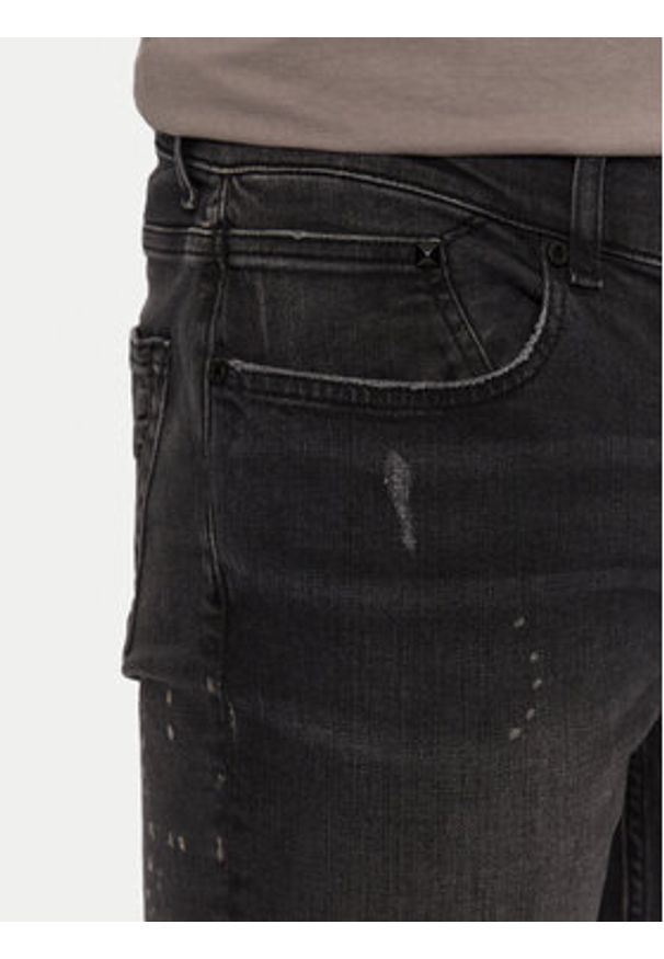 Karl Lagerfeld - KARL LAGERFELD Jeansy 265801 551832 Czarny Slim Fit. Kolor: czarny