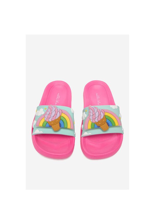 Klapki Nelli Blu. Kolor: zielony