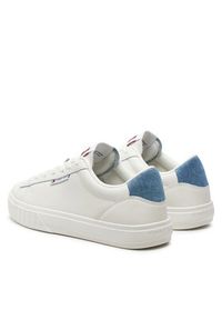 Tommy Jeans Sneakersy Tjw Cupsole Sneaker Denim EN0EN02652 Écru. Materiał: skóra #2