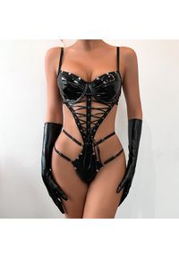 Intica - Body z paseczkami na specjalne okazje Josepha. Kolor: czerwony. Materiał: materiał #8