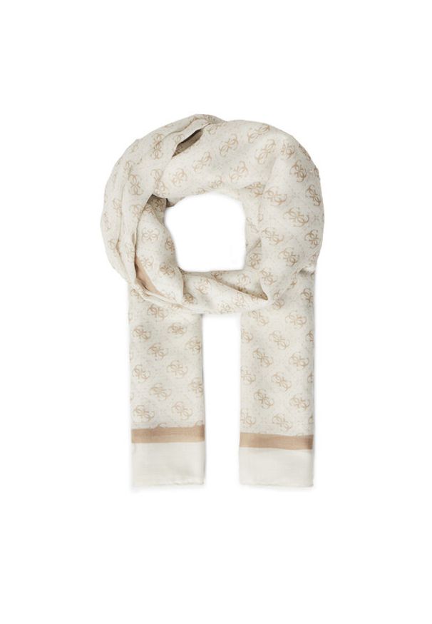 Guess Szal AW5341 POL03 Beżowy. Kolor: beżowy. Materiał: materiał, poliester