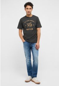 Męskie Spodnie Jeansowe Mustang Style Orlando Slim Denim Blue 1017429 5000 723 #8