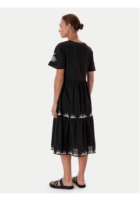 Tatuum Sukienka letnia Ayo T2509.202 Czarny Relaxed Fit. Kolor: czarny. Materiał: bawełna. Sezon: lato #5