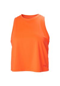 Damski crop top Helly Hansen Ocean Cropped. Kolor: pomarańczowy. Sezon: lato #1