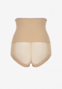 Renee - Beżowe Modelujące Majtki High Waist Liradeva. Stan: podwyższony. Kolor: beżowy #7
