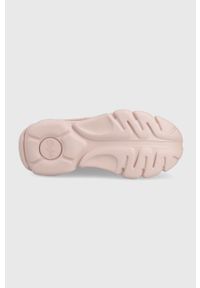Buffalo buty Cld Corin kolor różowy. Zapięcie: sznurówki. Kolor: różowy. Materiał: guma. Obcas: na platformie #2