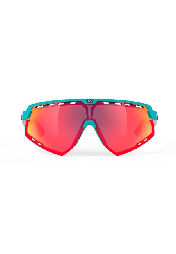 Okulary Rudy Project DEFENDER EMERALD WHITE MATTE - Multilaser Red. Kolor: brązowy