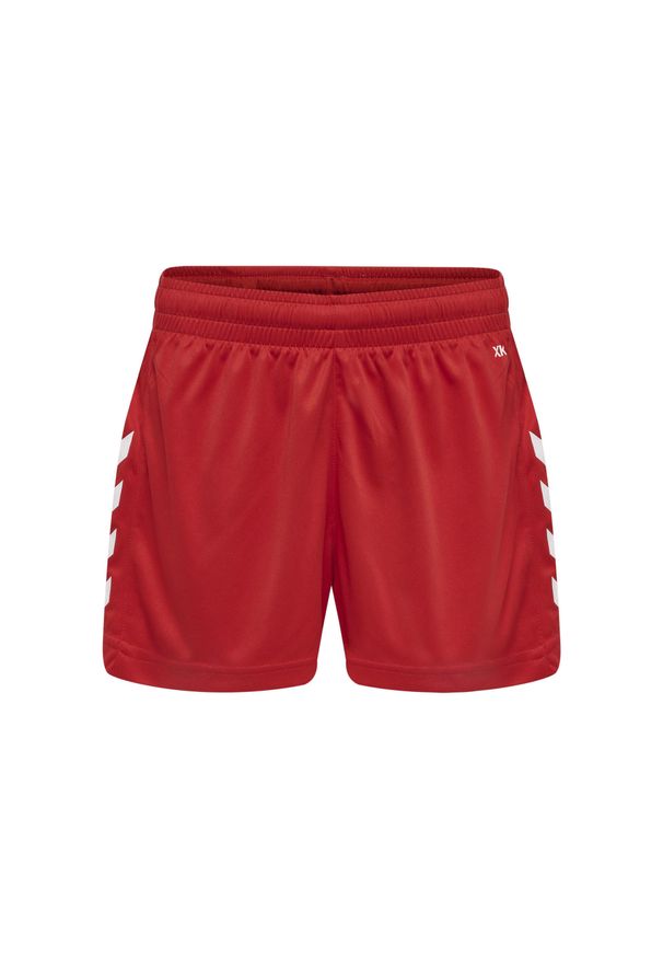 Spodenki dziecięce Hummel hmlCORE XK. Okazja: na co dzień, na uczelnię. Kolor: czerwony, wielokolorowy, różowy. Styl: casual, sportowy. Sport: joga i pilates