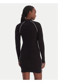 Tommy Jeans Sukienka dzianinowa DW0DW21914 Czarny Regular Fit. Kolor: czarny. Materiał: syntetyk #2