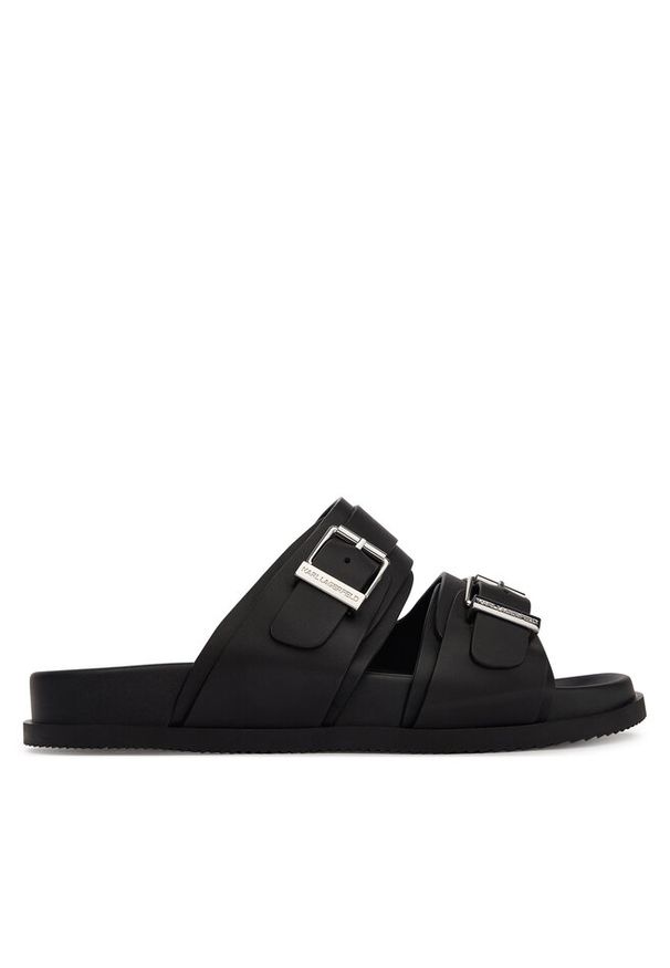 Karl Lagerfeld - Klapki KARL LAGERFELD. Kolor: czarny