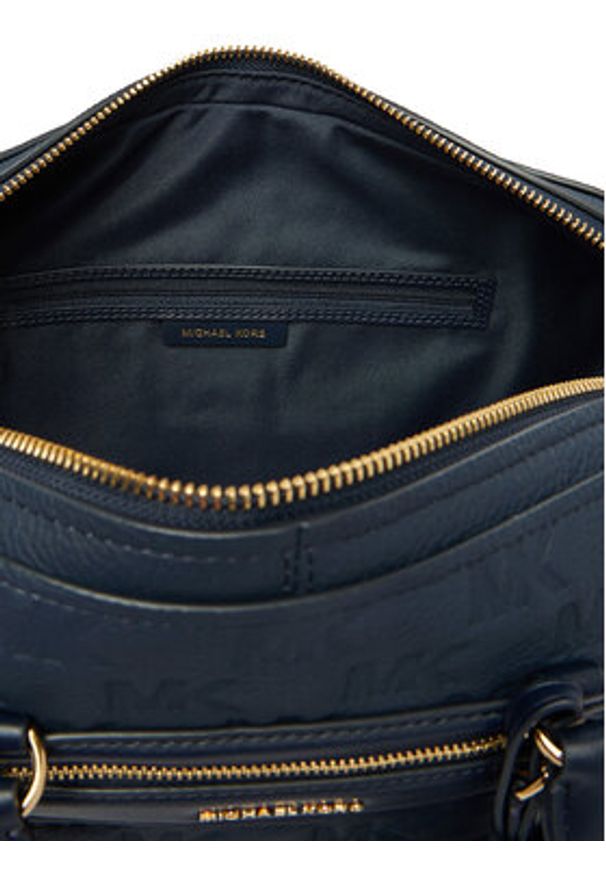 MICHAEL Michael Kors Torebka Jet Set 30S6GTVS6L Granatowy. Kolor: niebieski. Materiał: skórzane