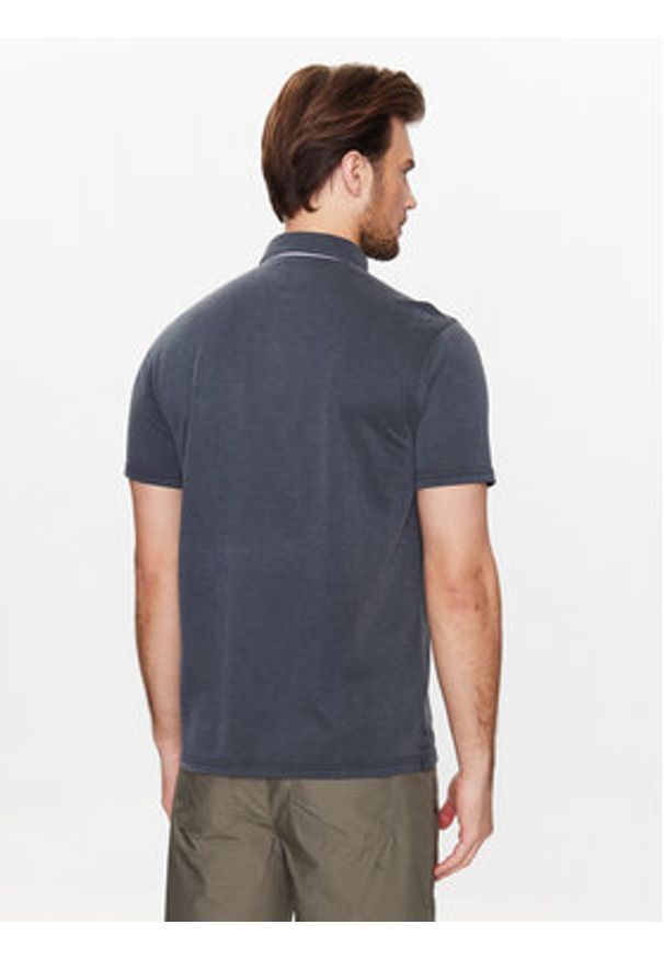 columbia - Columbia Polo Nelson Point 1772721 Szary Regular Fit. Typ kołnierza: polo. Kolor: szary. Materiał: syntetyk