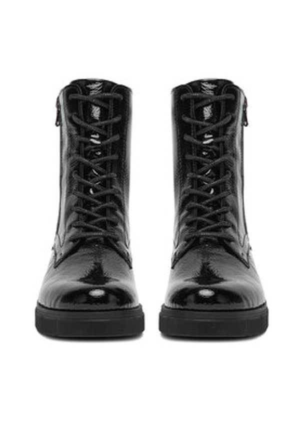 Remonte Trzewiki CEO-D2S72-02 Czarny. Kolor: czarny. Materiał: materiał