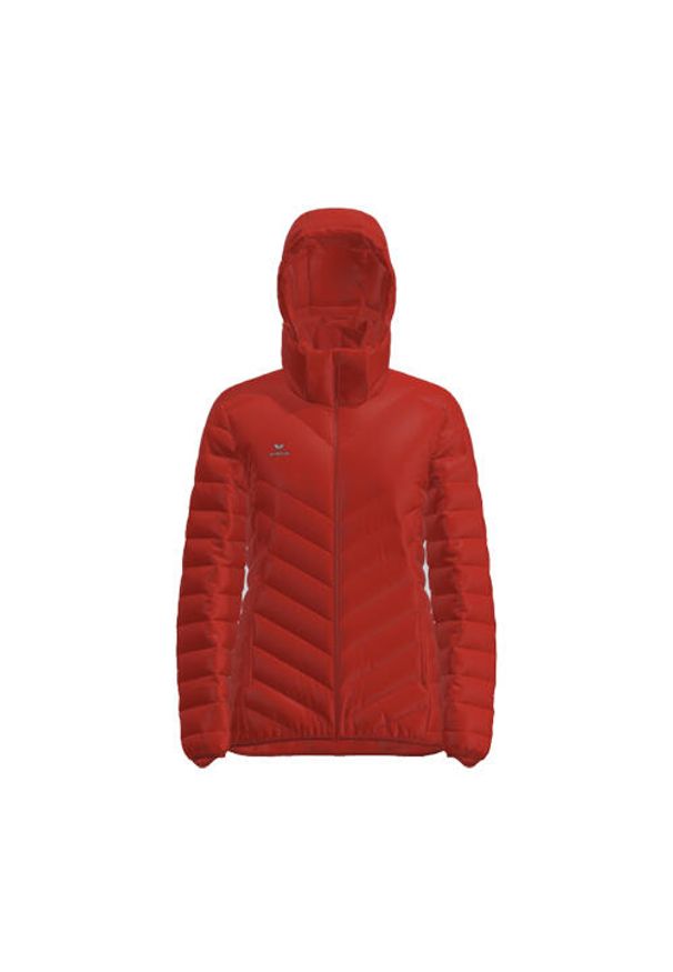 ERIMA - Damska kurtka puchowa Erima. Kolor: czerwony. Materiał: puch