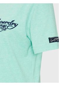 Superdry T-Shirt Vintage Pride In Craft W1010784A Zielony Regular Fit. Kolor: zielony. Materiał: syntetyk. Styl: vintage #3