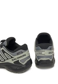 salomon - Salomon Buty do biegania XA PRO WP J L49294000 Szary. Kolor: szary. Materiał: materiał #2