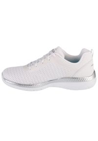 skechers - Buty sportowe Sneakersy damskie, Bountiful - Quick Path. Kolor: biały. Model: Skechers Sport. Sport: turystyka piesza
