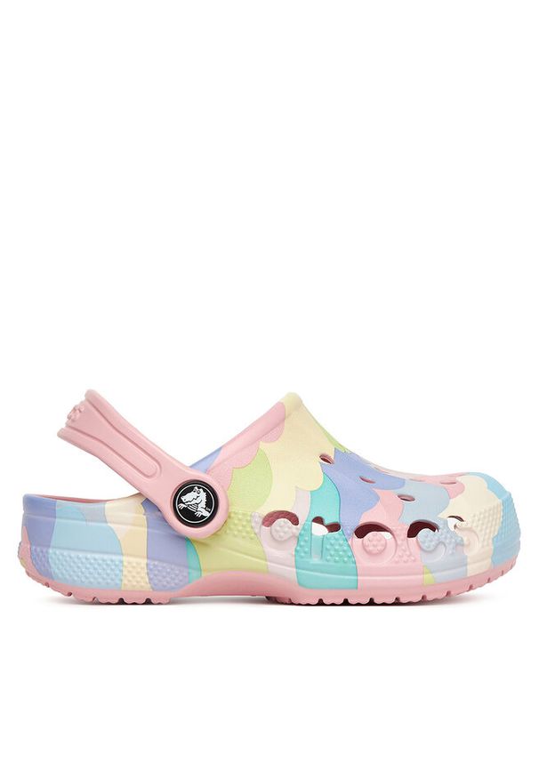 Klapki Crocs. Wzór: kolorowy