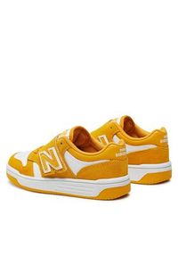 New Balance Sneakersy PHB480WA Żółty. Kolor: żółty. Materiał: skóra #5