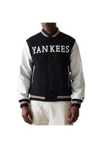 New Era - Kurtka varsity New York Yankees Wordmark. Kolor: wielokolorowy, biały, czarny #1