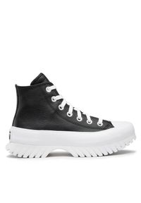 Converse Trampki Chuck Taylor All Star Lugged 2.0 Hi A03704C Czarny. Kolor: czarny. Materiał: skóra