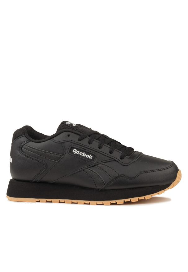 Buty damskie sneakersy do chodzenia Reebok GLIDE. Kolor: czarny. Materiał: syntetyk, skóra, materiał. Sport: turystyka piesza