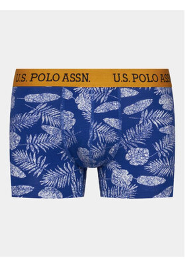 U.S. Polo Assn. Komplet 3 par bokserek 80433 Kolorowy. Materiał: bawełna. Wzór: kolorowy