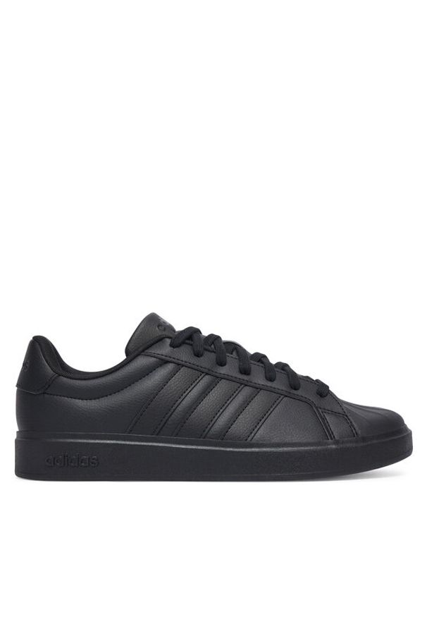 Adidas - adidas Sneakersy Streettalk JR4699 Czarny. Kolor: czarny. Materiał: skóra