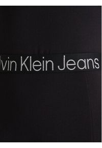 Calvin Klein Jeans Sukienka codzienna LV047F290G Czarny Regular Fit. Okazja: na co dzień. Kolor: czarny. Materiał: syntetyk, wiskoza. Typ sukienki: proste. Styl: casual #4