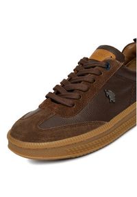 U.S. Polo Assn. Sneakersy EO-YANA001W/6SL1 Brązowy. Kolor: brązowy. Materiał: skóra #2