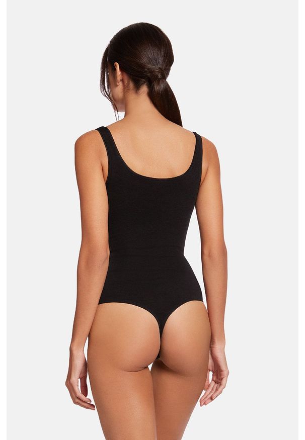 Wolford - Body Jamaika. Kolor: czarny. Materiał: materiał